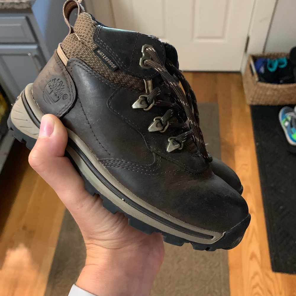 Timberland leather boots waterproof